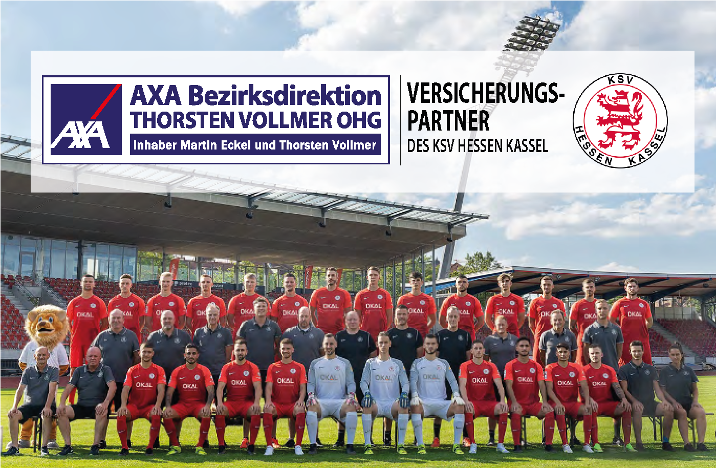 AXA Mönchengladbach Thorsten Vollmer OHG | Sponsoring KSV Hessen Kassel e.V.