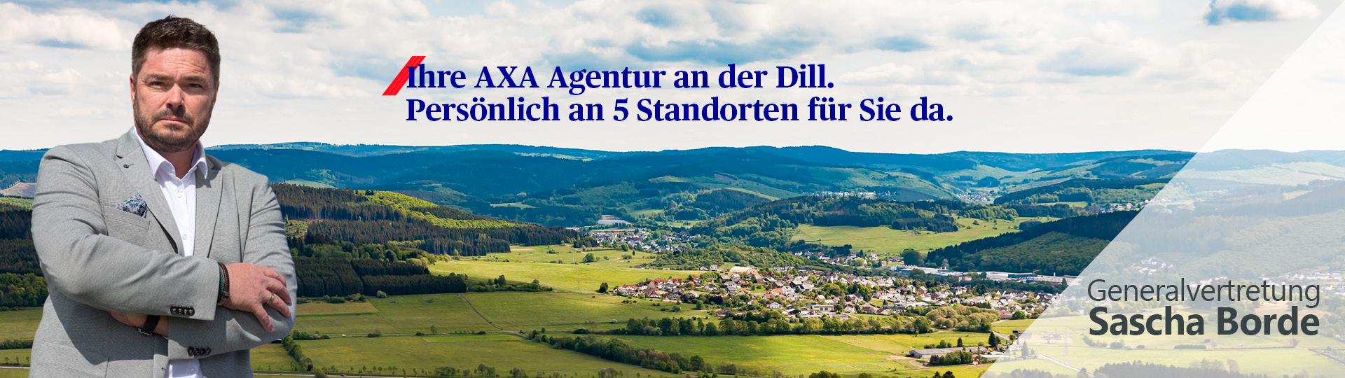 AXA Generalvertretung in Eschenburg Sascha Borde aus Eschenburg